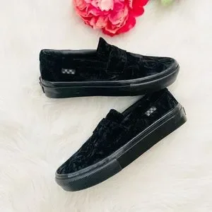 Vans | Shoes | Vans Skate Style 53 Velvet Loafer Sneakers